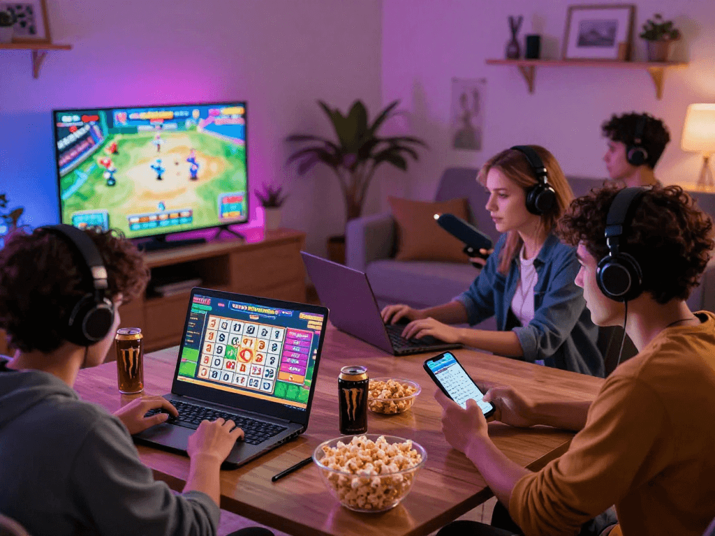 Experience daftar toto 4d excitement with friends in vibrant online gaming scene.