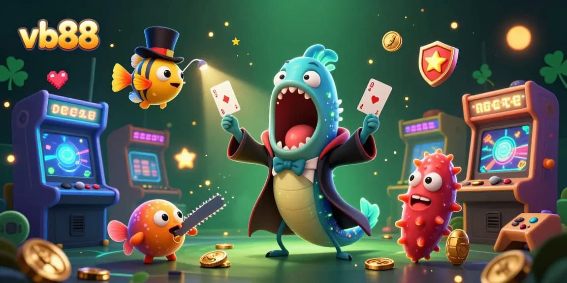 Engage with the dynamic vb88 casino experience featuring enchanting sea creatures and vibrant game elements.