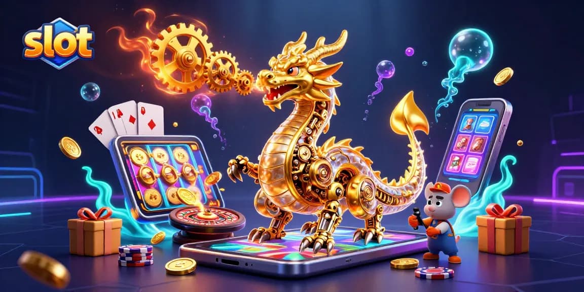 Engage with thrilling slot gameplay surrounded by dynamic characters and casino elements.