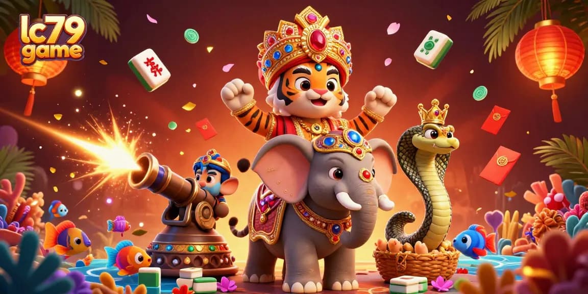 Trải nghiệm game bắn cá tuyệt vời tại lc79 game với hiệu ứng hình ảnh sống động.