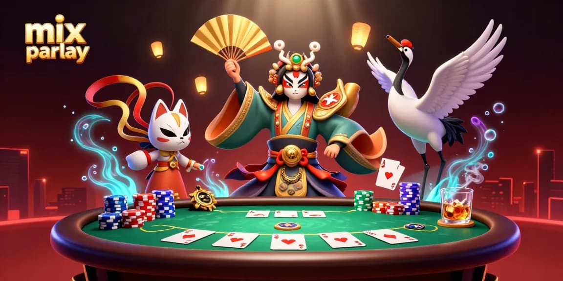 Bet on mix parlay with dynamic poker elements and captivating characters