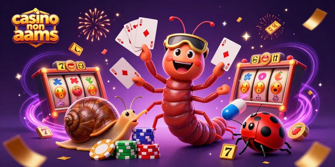 Gioca nei migliori casino non AAMS mentre il dealer cartone gestisce le carte da gioco e un'energia magica pervade l'illustrazione.