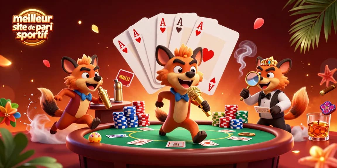 Découvrez le meilleur site de pari sportif avec des hyènes animées, un casino vibrant et des jeux de poker palpitants.