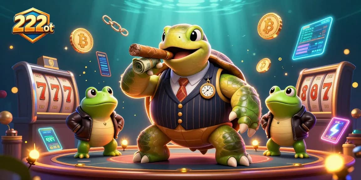 Menangkan jackpot di 222slot dengan simulasi menarik menggunakan rekan 3D kartun.