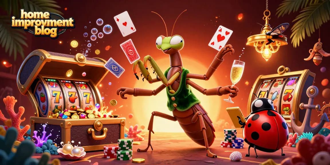 Engage with our home improvement blog through an immersive casino adventure filled with vibrant characters.