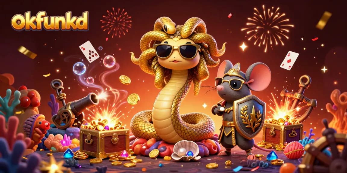Experience exciting gameplay at okfunkd with colorful elements and adventurous characters!