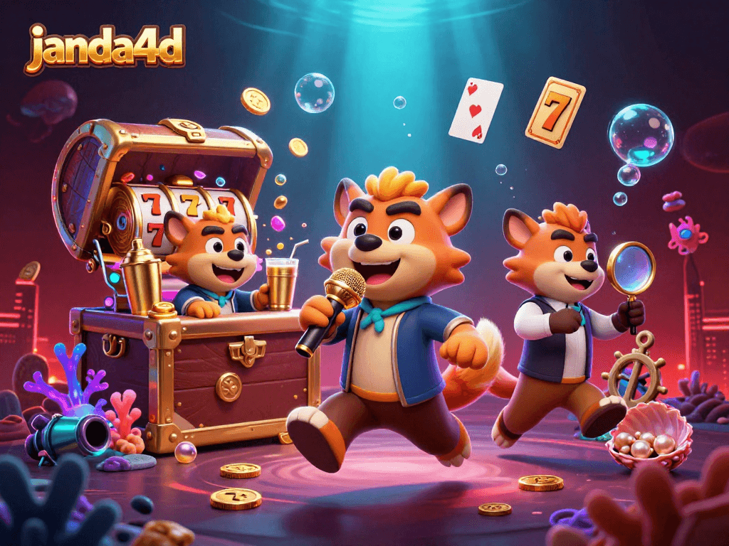 Janda4D menyajikan pengalaman bermain slot online yang aman dan nyaman dalam ilustrasi kasino 3D yang menarik.
