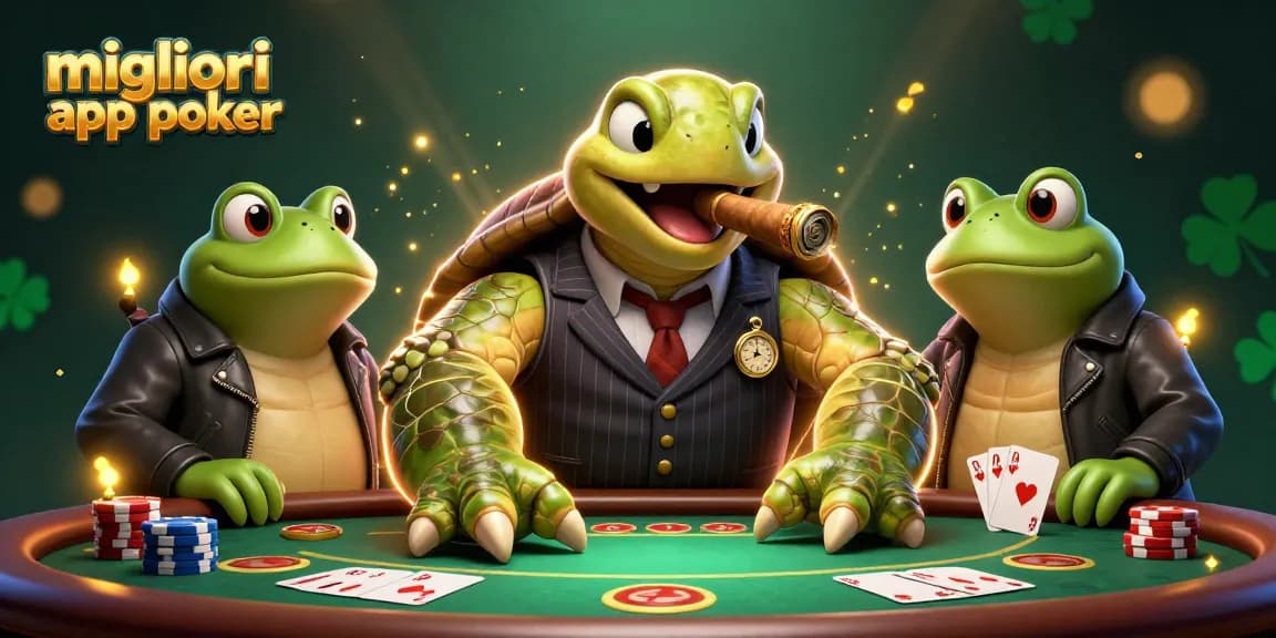 Migliori app poker: gioca ai tavoli con poker e chip in un ambiente intrigante