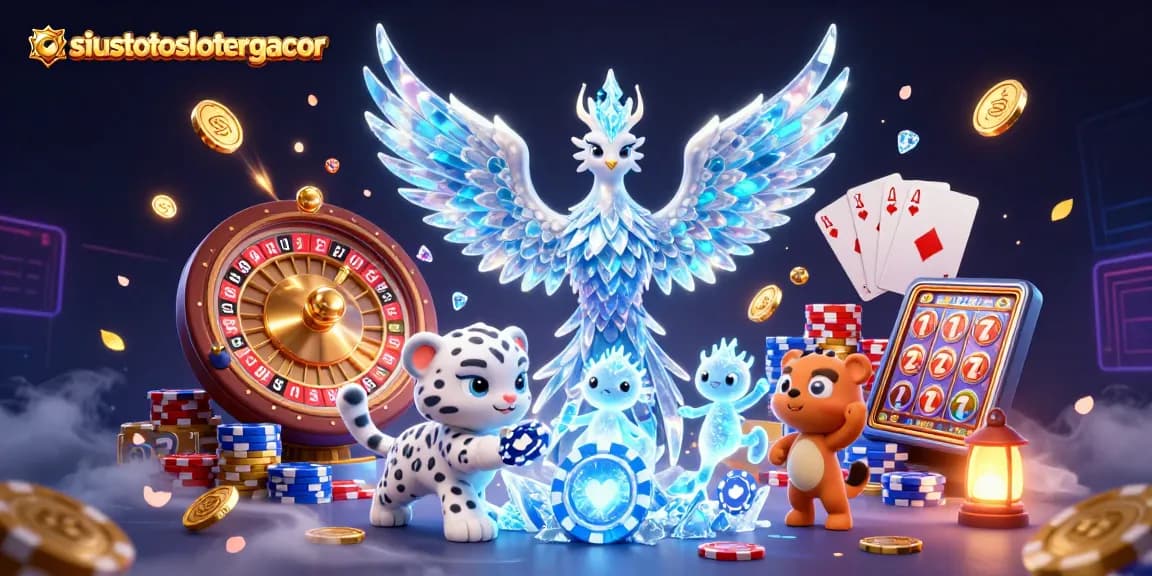 Experience the thrills with situstotoslottergacor in this vibrant casino scene.