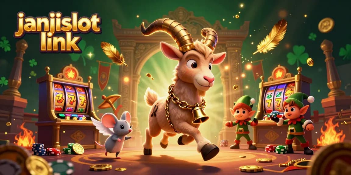 Experience the thrilling janjislot link action with Krampus in a spooky holiday casino filled with chaotic charm and vibrant elements.