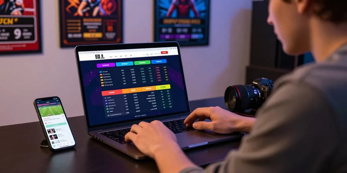 Active user on an online sports betting site - link alternatif raja328 showcasing dynamic odds and game updates.