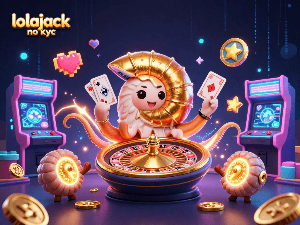 Engage with the thrilling action of lolajack no kyc casino games featuring a vibrant 3D nautilus roulette.