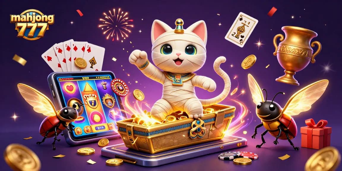 Experience mahjong 777 with vibrant 3D casino elements bringing ancient themes to life in a captivating design.