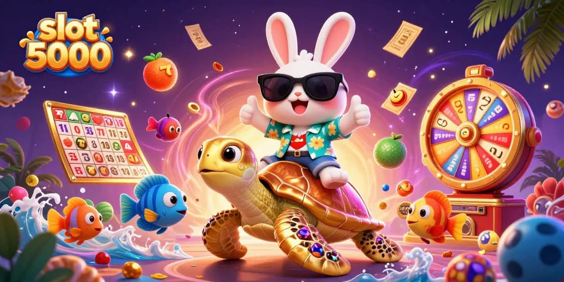 Spin to win in slot 5000 with exciting reels and vibrant casino elements!