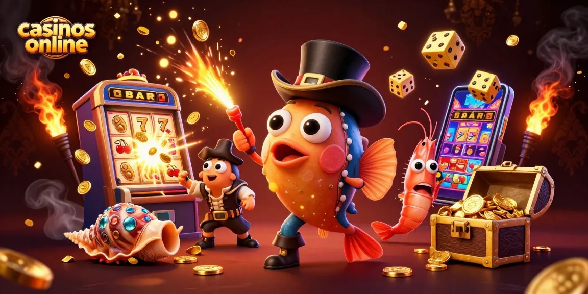 Disfruta de los mejores bonos en casinos online y activos vibrantes como tragaperras y símbolos de suerte.