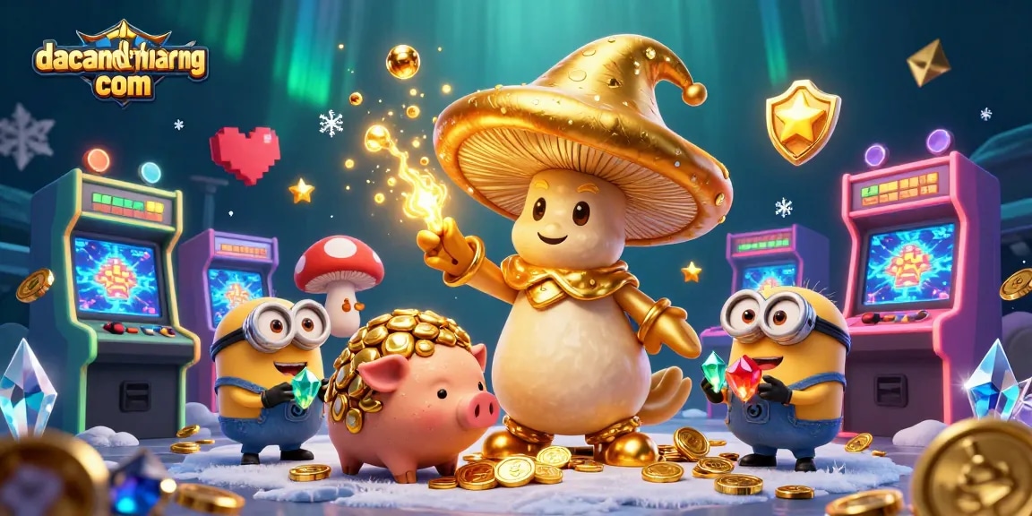 Experience excitement at dacsandatphanrang com with vibrant 3D casino gameplay showcasing golden magic.