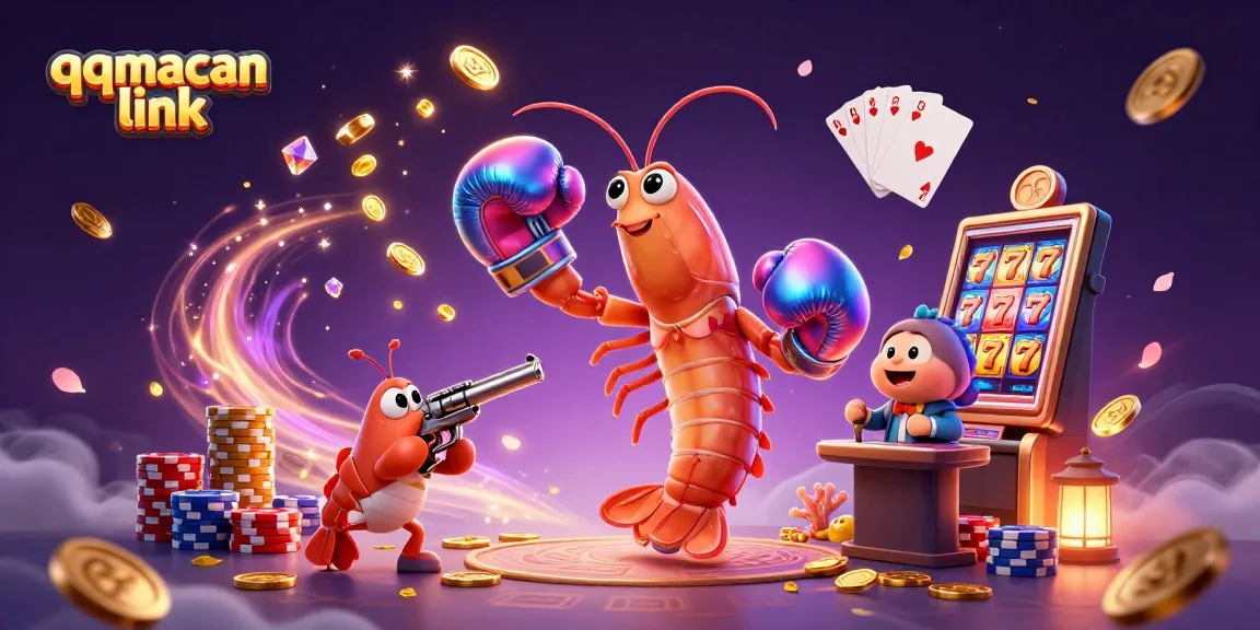 Experience thrilling wins with qqmacan link featuring exciting slot gameplay and colorful casino elements.