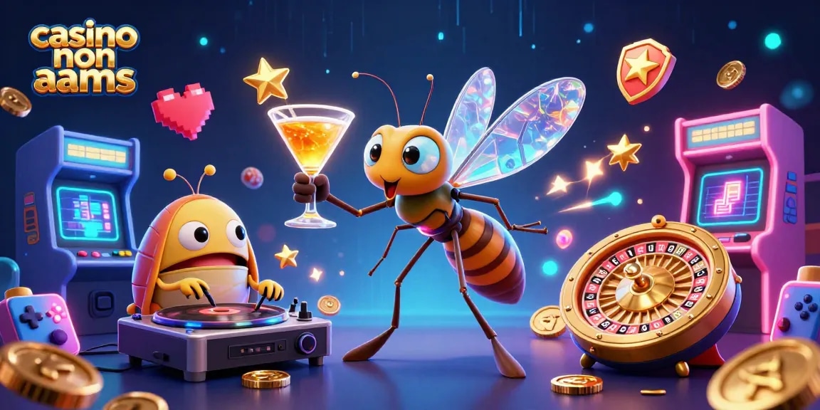 Gioca al casino non AAMS con un'affascinante mascotte e un DJ fossile in un mondo 3D vibrante.