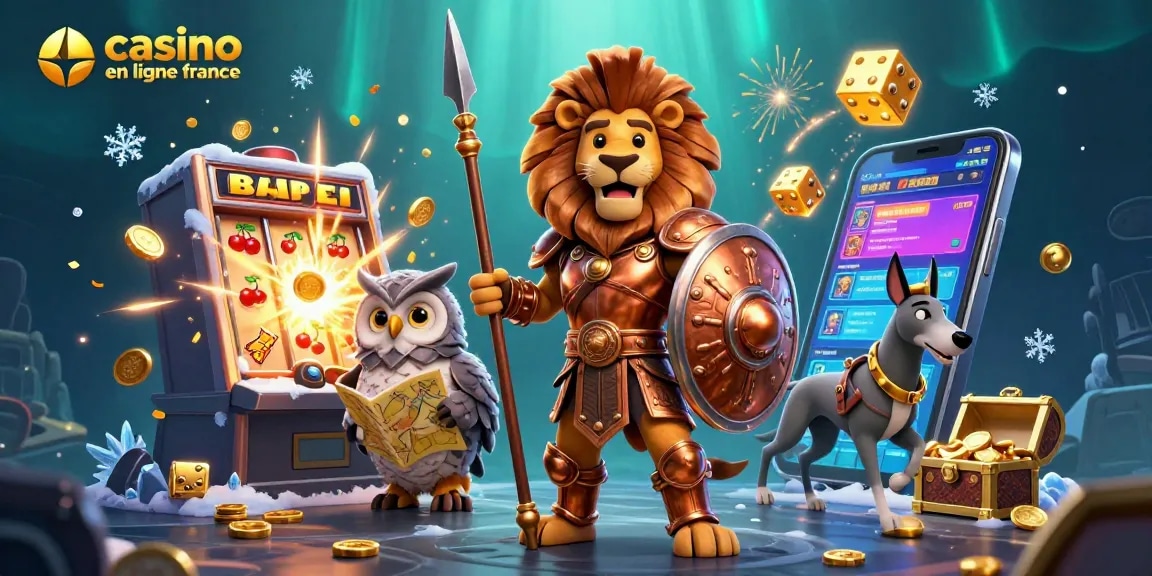 Découvrez l'excitation du casino en ligne France avec des personnages uniques et des éléments de jeu dynamiques.