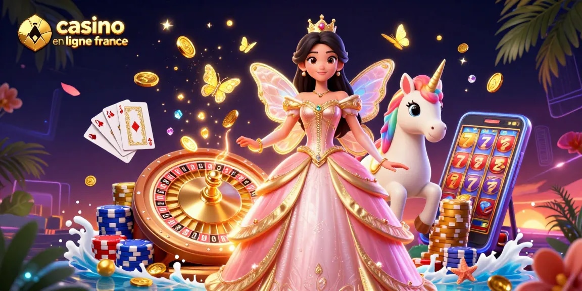 Vivez des jeux captivants au casino en ligne France avec des personnages vibrants et des éléments de casino engageants.