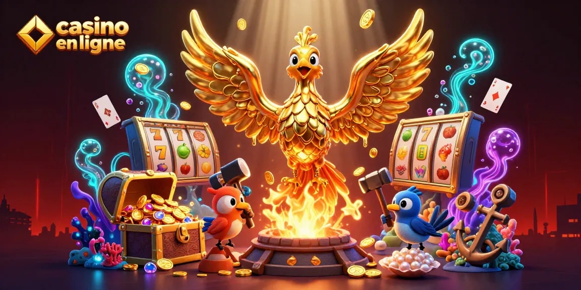 Jouez au casino en ligne avec des jackpots éclatants dans un cadre vibrant et immersif