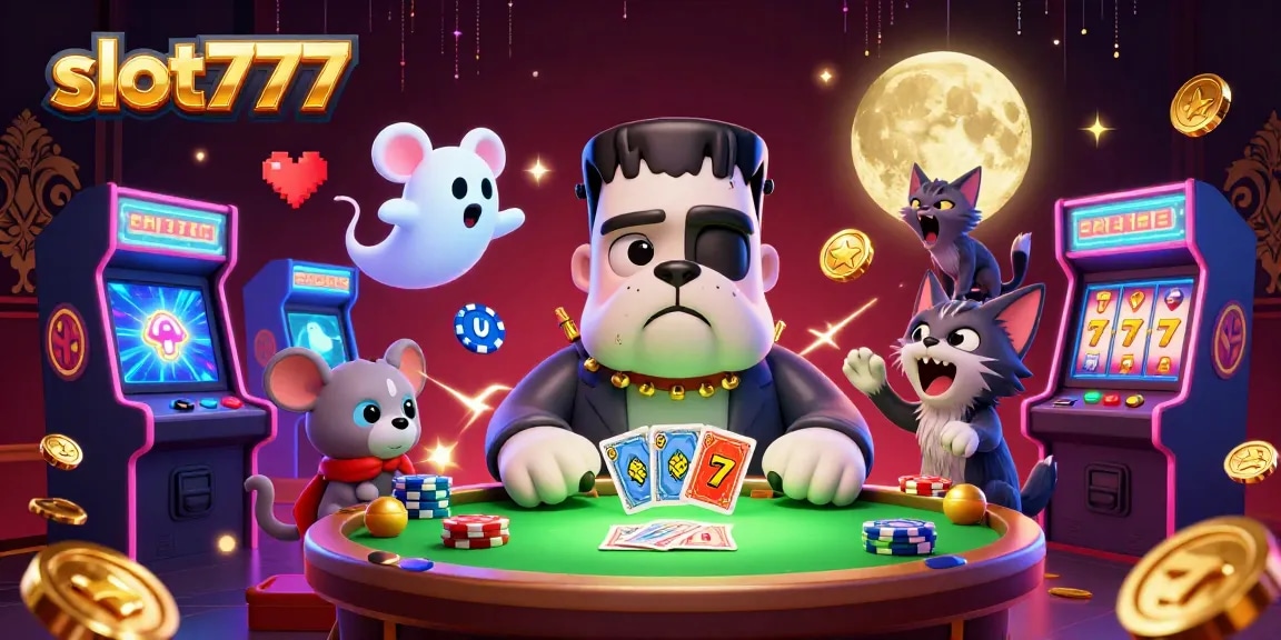 Play exciting slot777 games with engaging characters at DEWATASLOT888 casino.