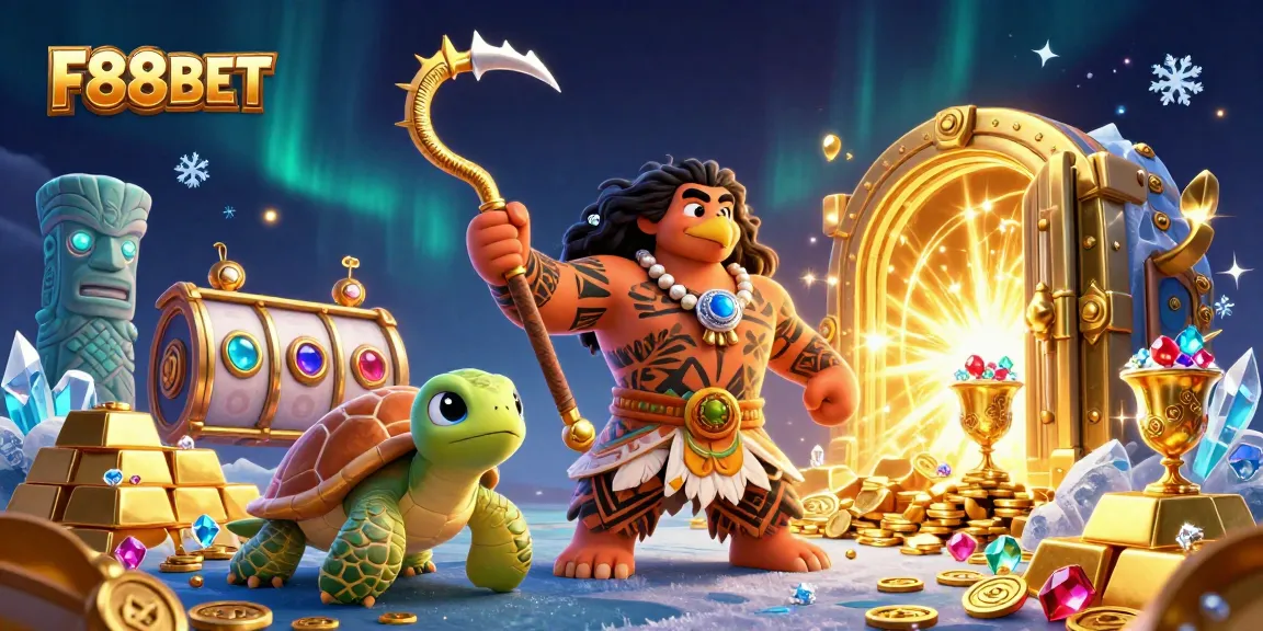 Experience the thrills of F88BET with vibrant casino games and dazzling gold treasures.