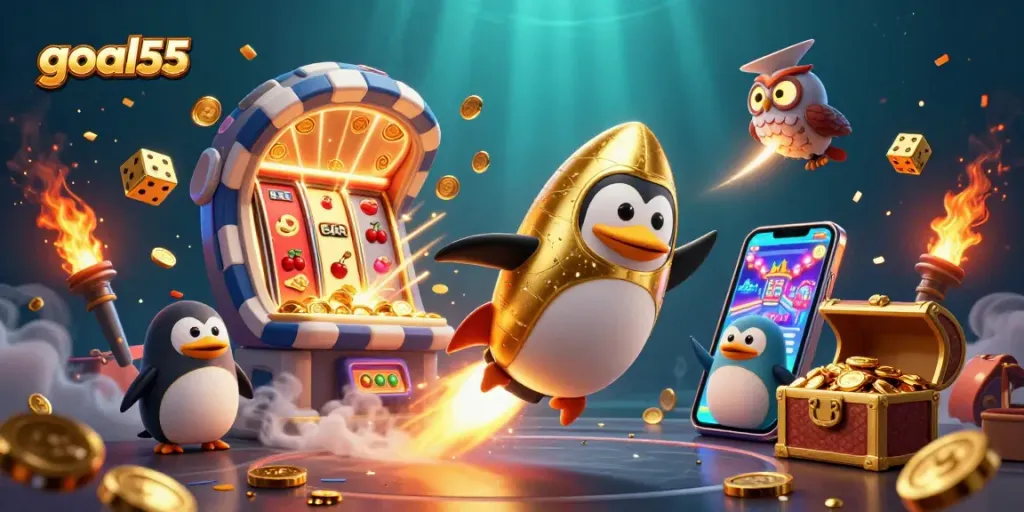 Permainan seru di goal55, slot menggiurkan, dan jackpot menanti pemain