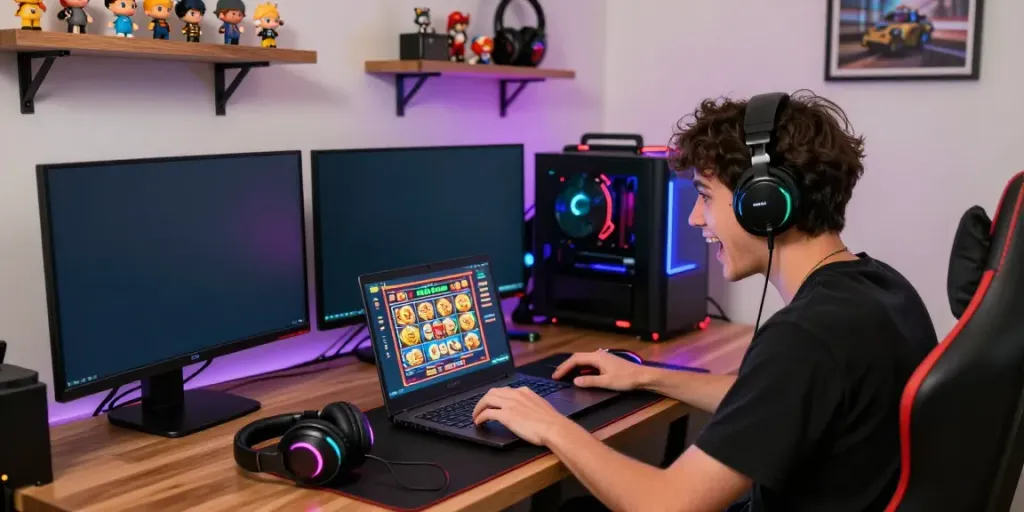 Pengalaman bermain situs slot dengan gameplay menarik dan suasana ceria.