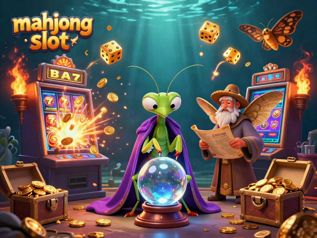 Experience thrilling gameplay with the vibrant mahjong slot scene featuring mystical characters and bursting jackpots.