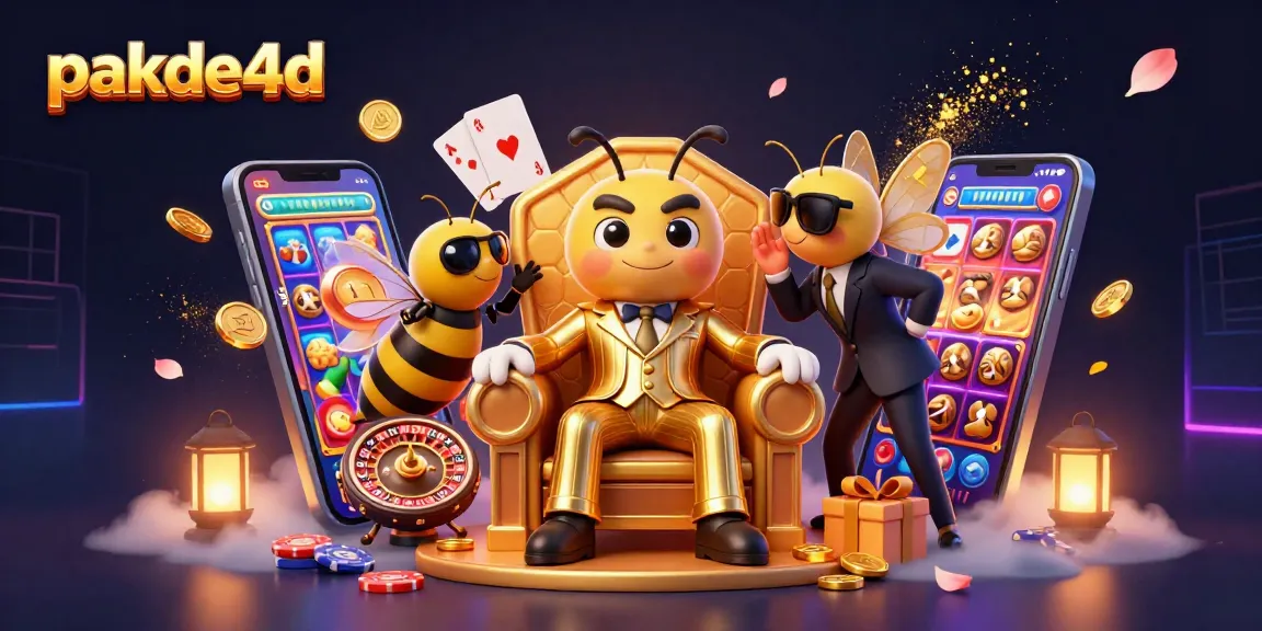 Experience thrilling gameplay at pakde4d with iconic gambling characters and casino elements.