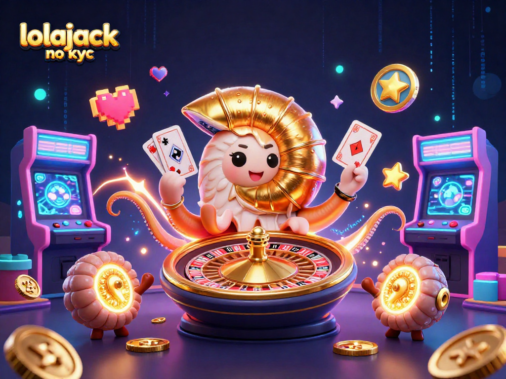 Engage with the thrilling action of lolajack no kyc casino games featuring a vibrant 3D nautilus roulette.