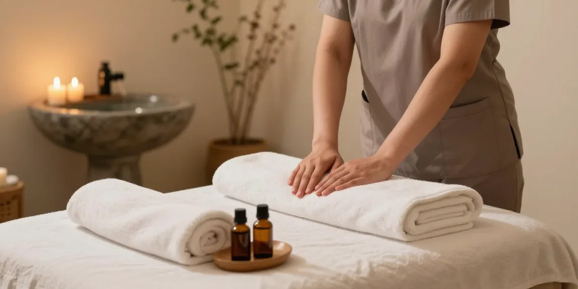 Experience a relaxing 역삼동출장마사지 in a cozy studio, with calming lighting, soothing oils, and a tranquil atmosphere.