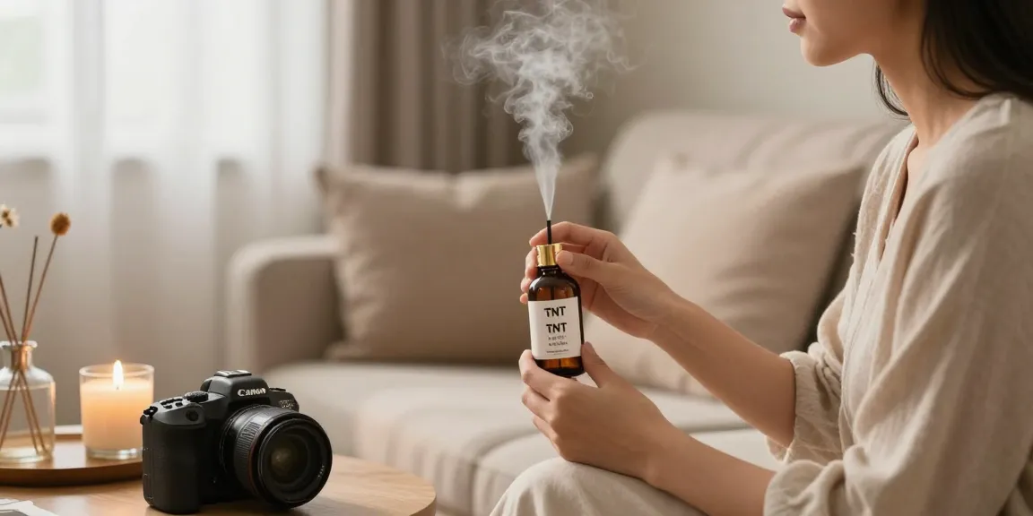 Experience the soothing aroma as you buy TNT Liquid Incense, enhancing your relaxation in a cozy atmosphere.