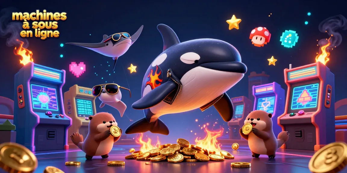 Jouer aux machines à sous en ligne avec des personnages marins animés et des éléments dynamiques.