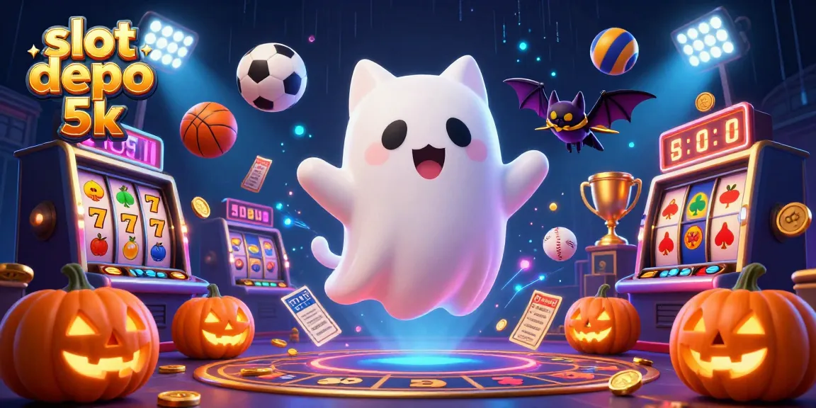 Experience exciting wins at slot depo 5k with fun ghostly characters and vibrant casino games.